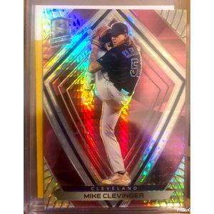 2020 Panini Spectra Purple Prizm Mike Clevinger